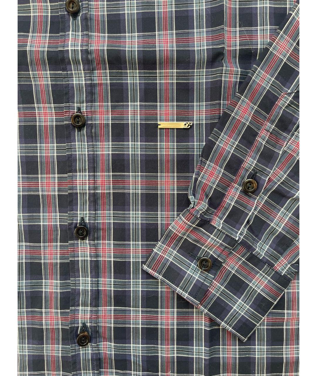 DSQUARED2 Синяя рубашка, фото 4