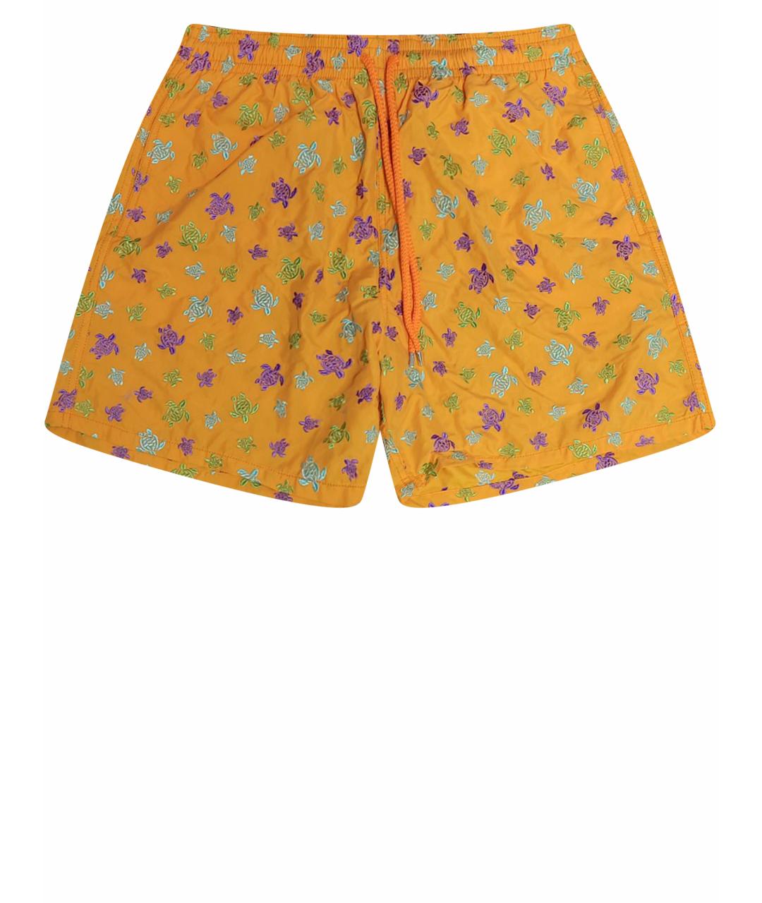 VILEBREQUIN Оранжевое полиамидовые шорты, фото 1