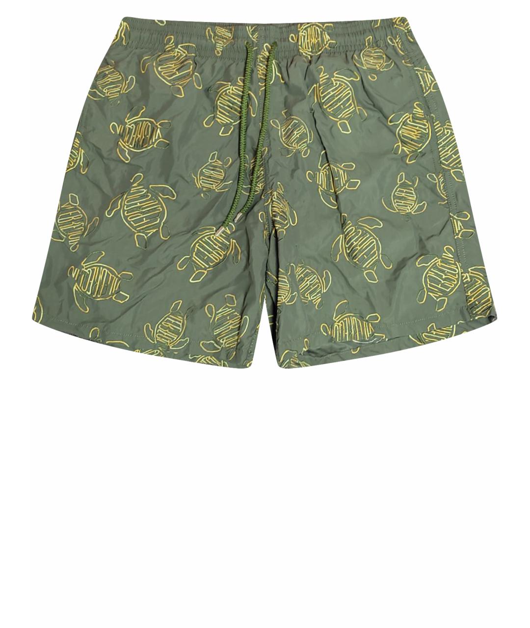 VILEBREQUIN Зеленые полиамидовые шорты, фото 1