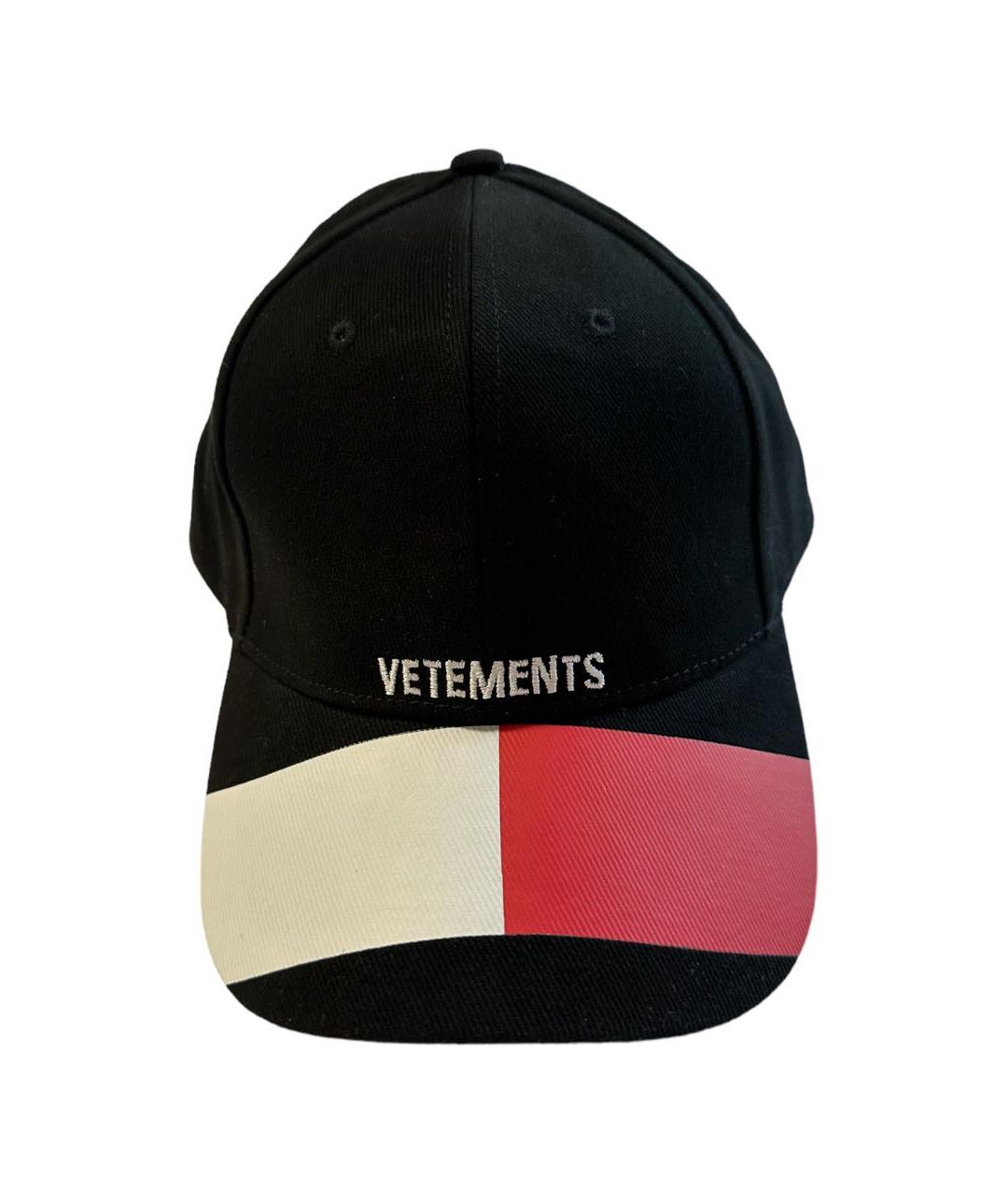 VETEMENTS Черная кепка/бейсболка, фото 2
