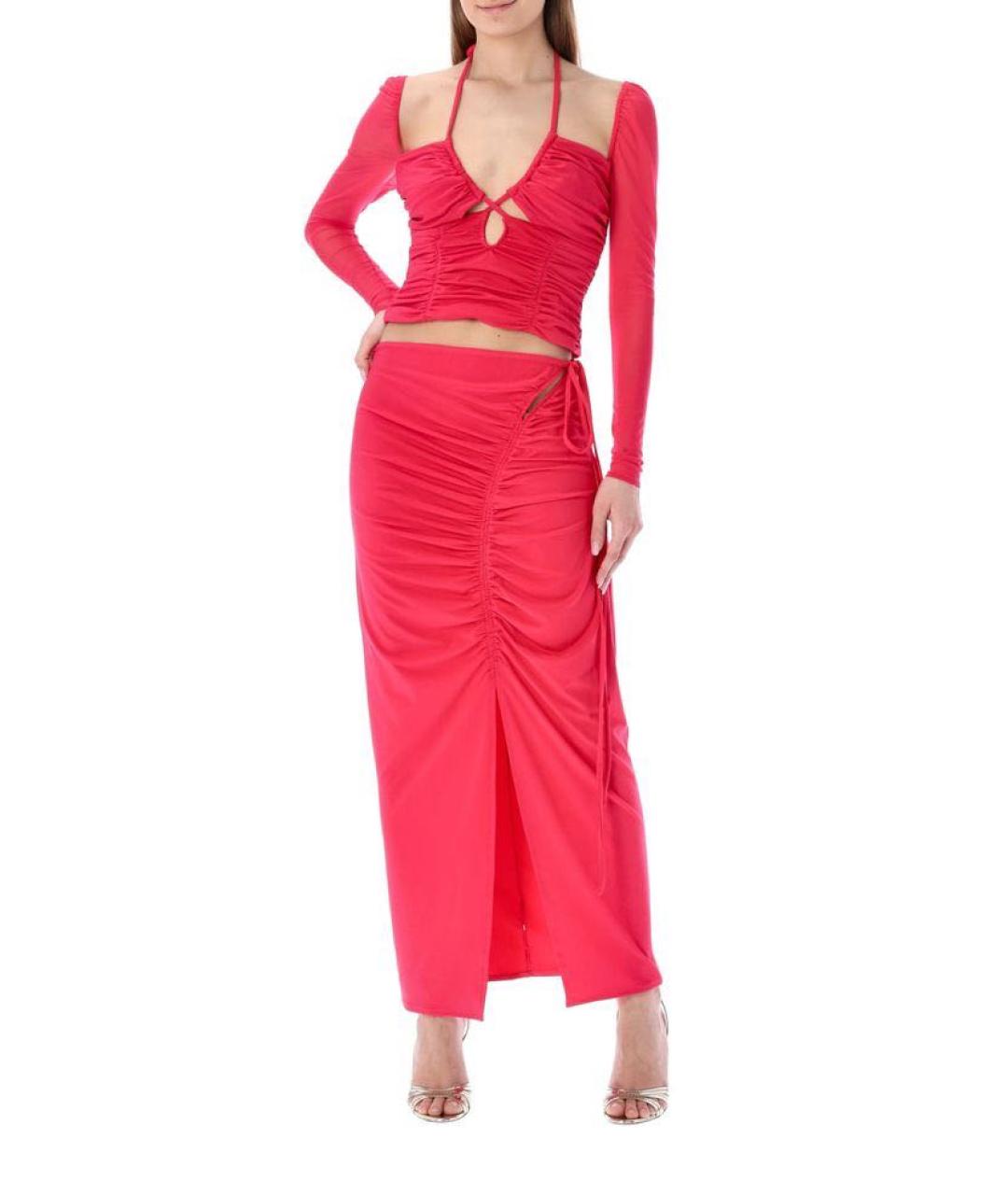 SELF-PORTRAIT Красный костюм с юбками, фото 6
