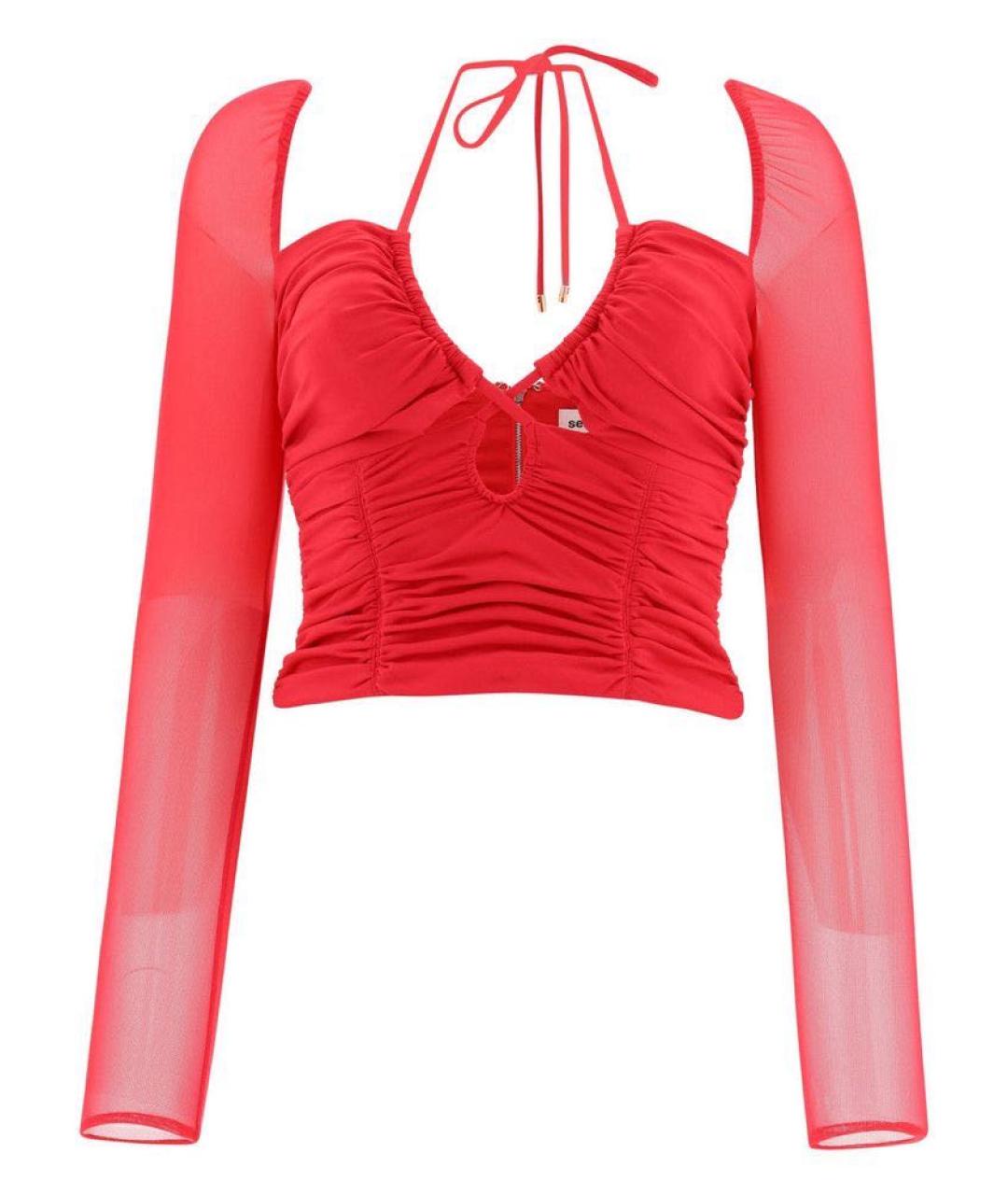 SELF-PORTRAIT Красный костюм с юбками, фото 2