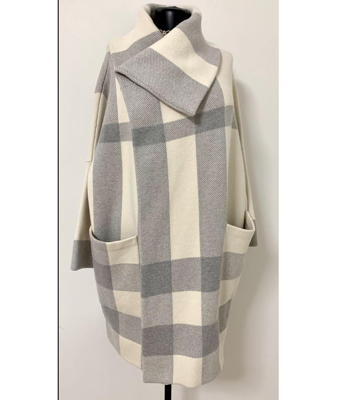 BURBERRY Серое пальто, фото 9