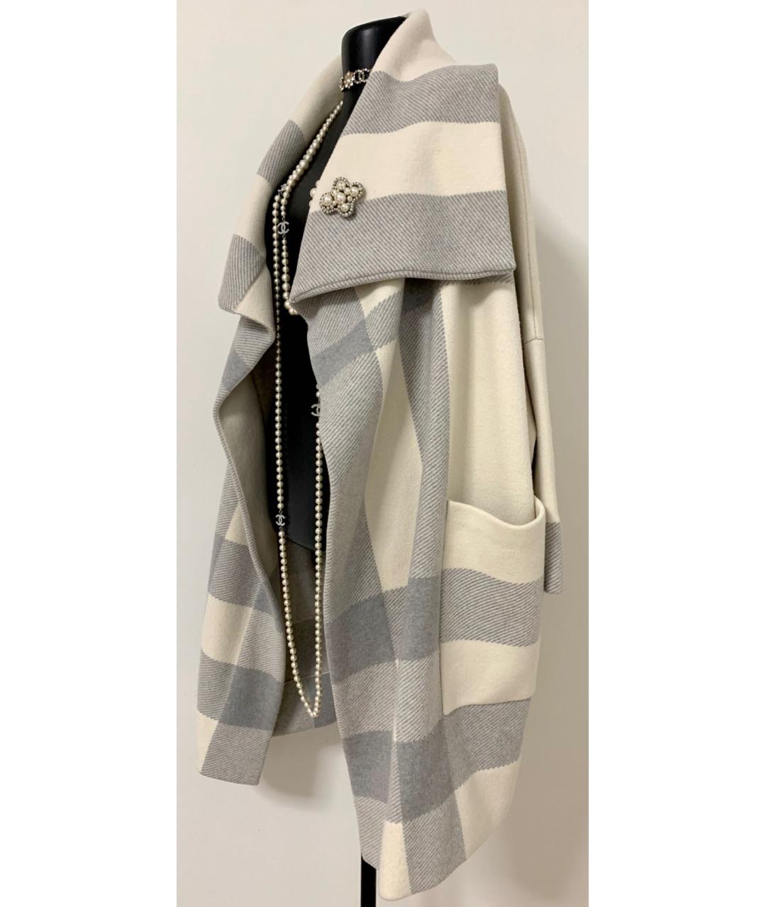 BURBERRY Серое пальто, фото 8