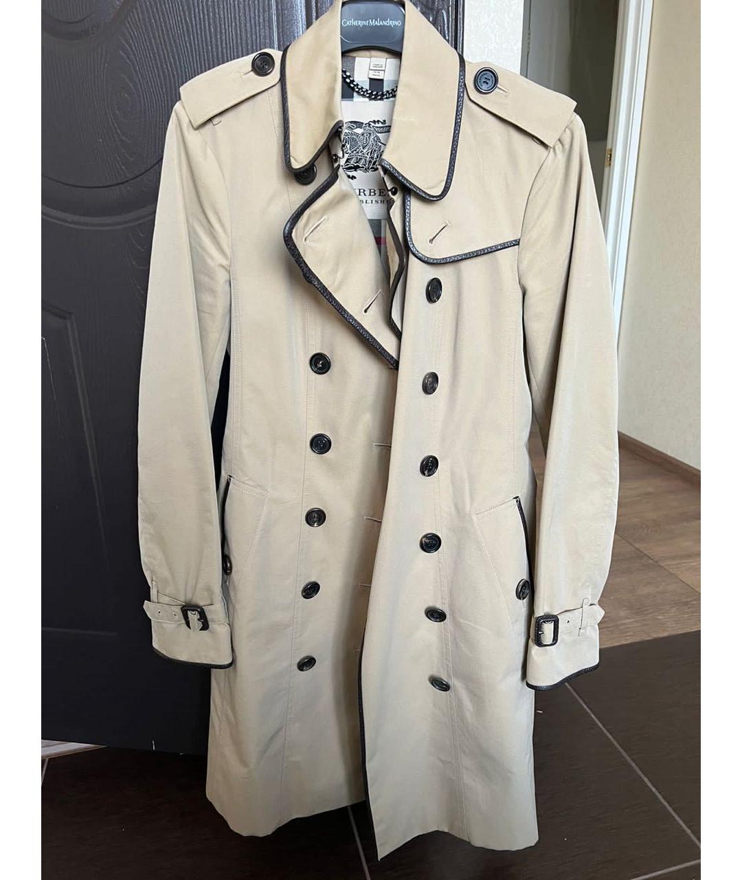 BURBERRY Бежевый тренч/плащ, фото 5