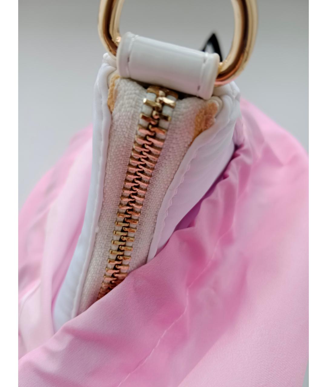 CHIARA FERRAGNI Белая сумка с короткими ручками, фото 8