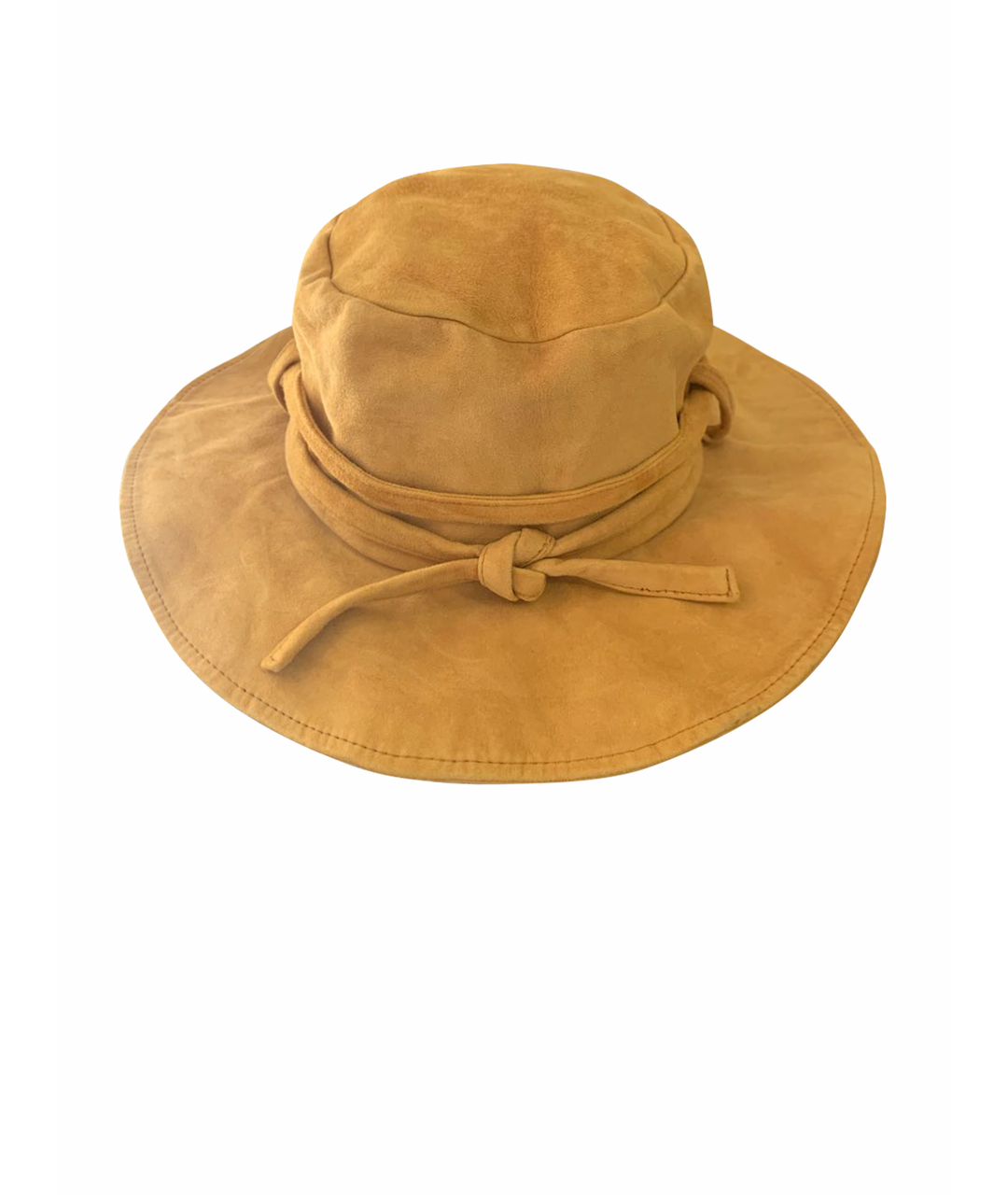 ETRO Горчичная бархатная шляпа, фото 1