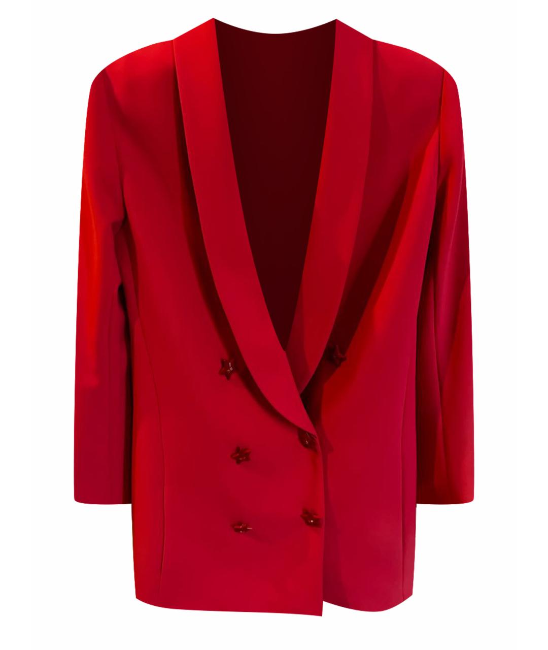 ELISABETTA FRANCHI Красный жакет/пиджак, фото 1