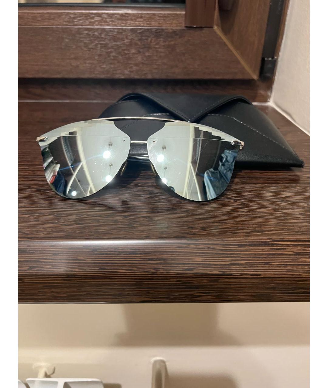 CHRISTIAN DIOR PRE-OWNED Серые солнцезащитные очки, фото 5