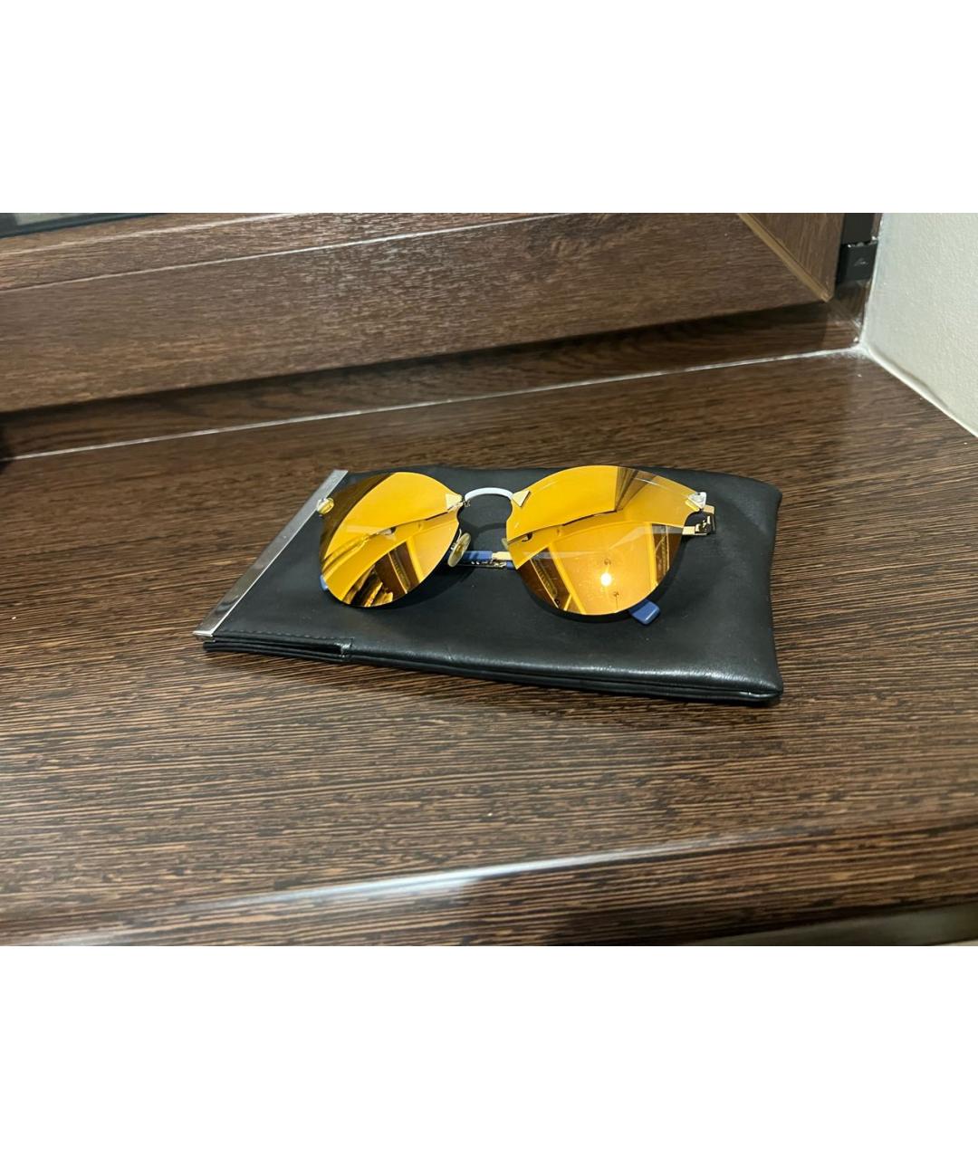 FENDI Оранжевое солнцезащитные очки, фото 5