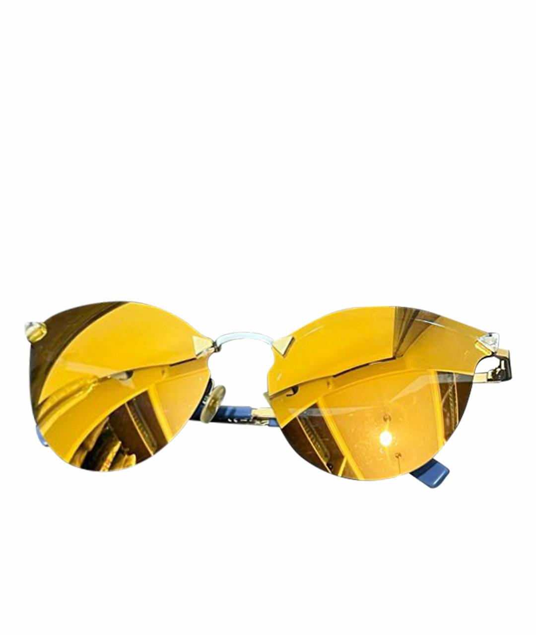 FENDI Оранжевое солнцезащитные очки, фото 1