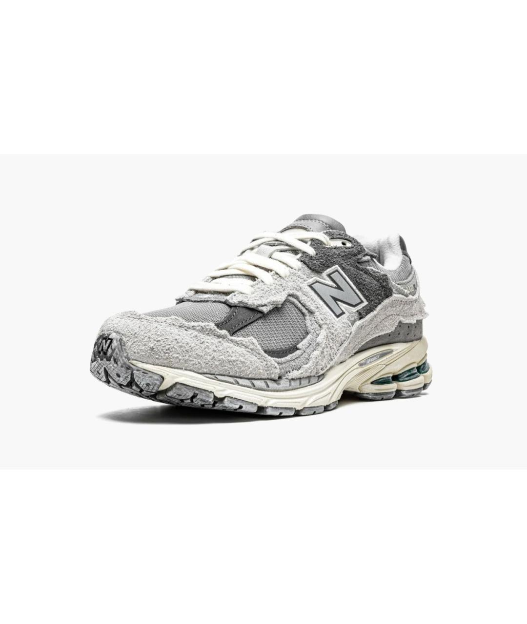 NEW BALANCE Серые замшевые кроссовки, фото 2