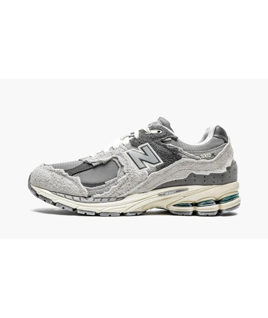 NEW BALANCE Серые замшевые кроссовки, фото 8