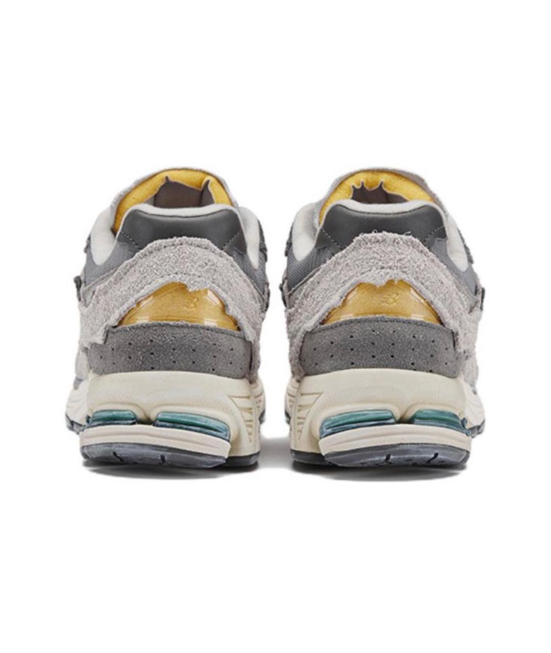NEW BALANCE Серые замшевые кроссовки, фото 4