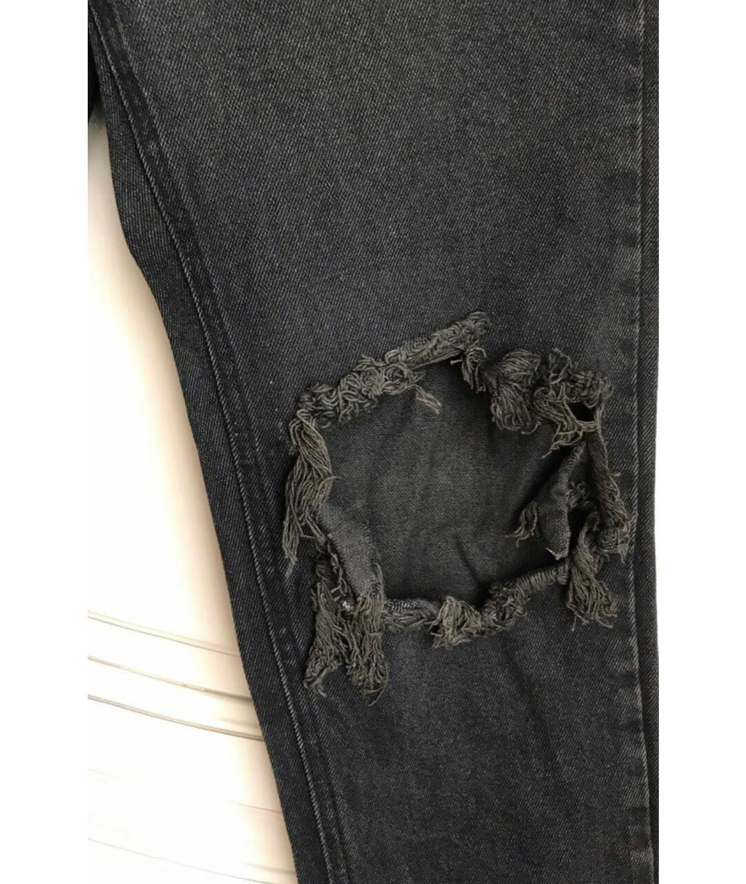 ONE TEASPOON Черные прямые джинсы, фото 4