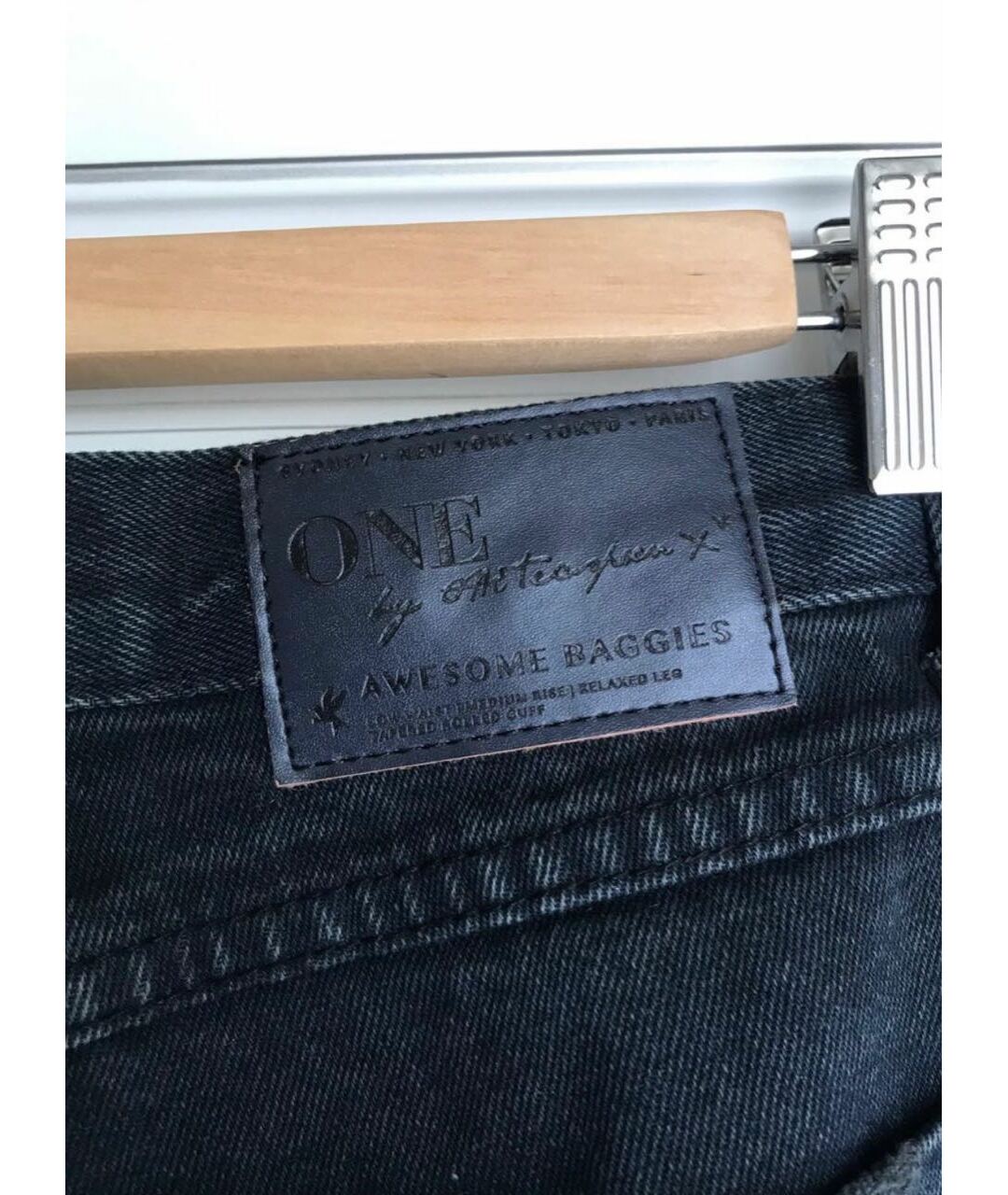 ONE TEASPOON Черные прямые джинсы, фото 3