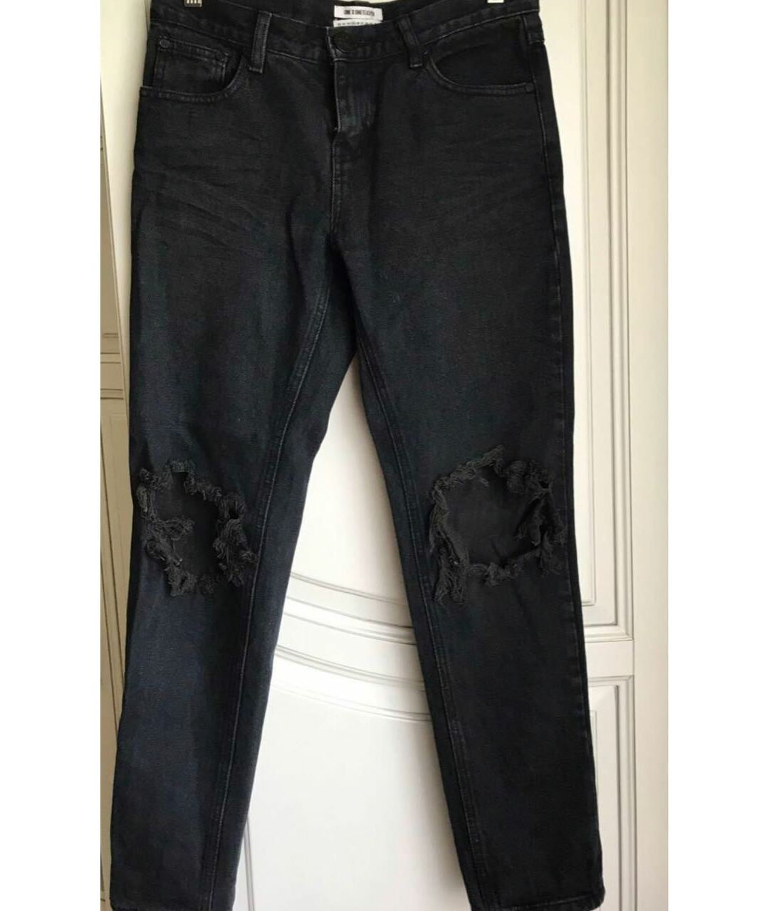 ONE TEASPOON Черные прямые джинсы, фото 5