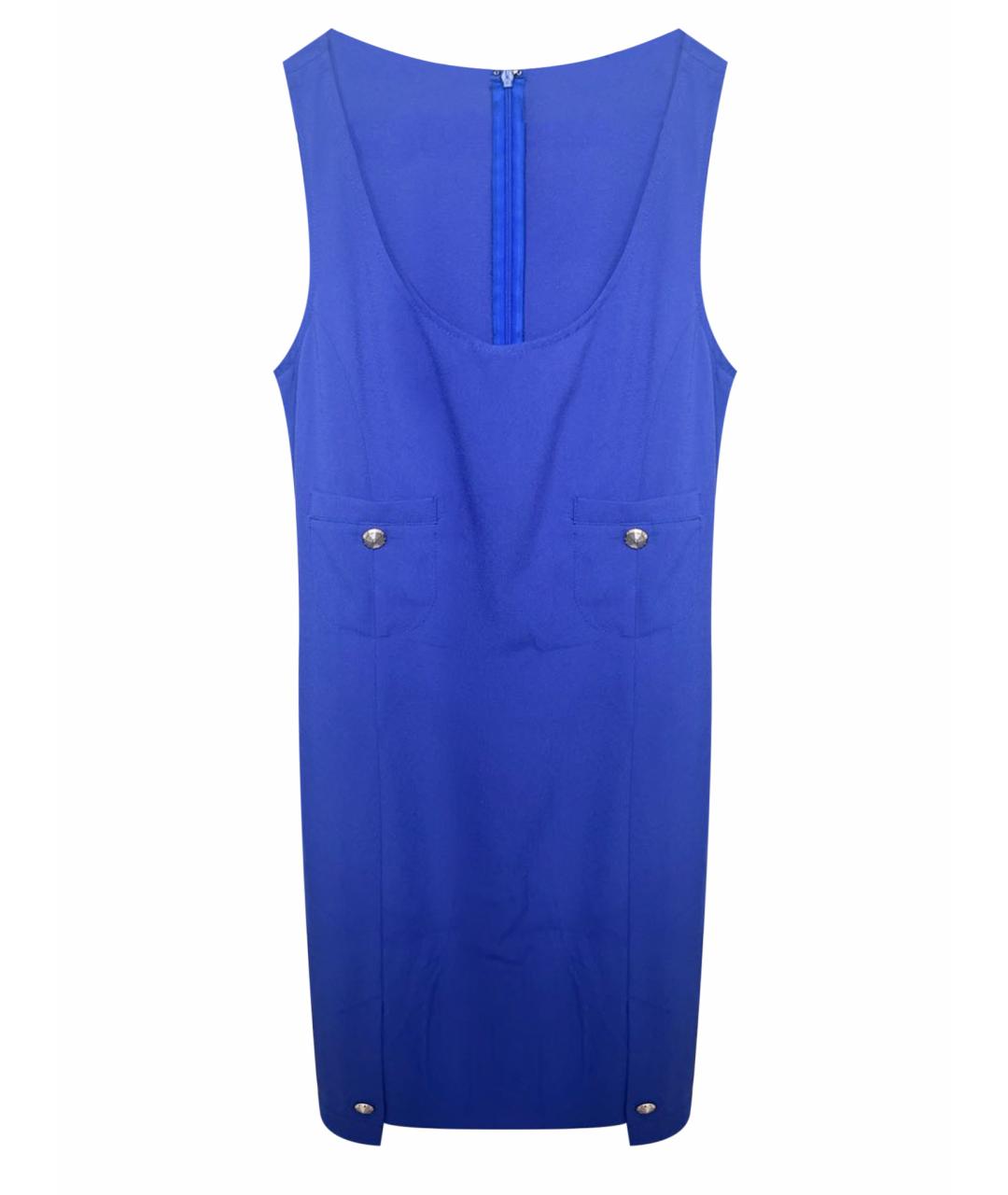 VERSACE JEANS COUTURE Синее повседневное платье, фото 1