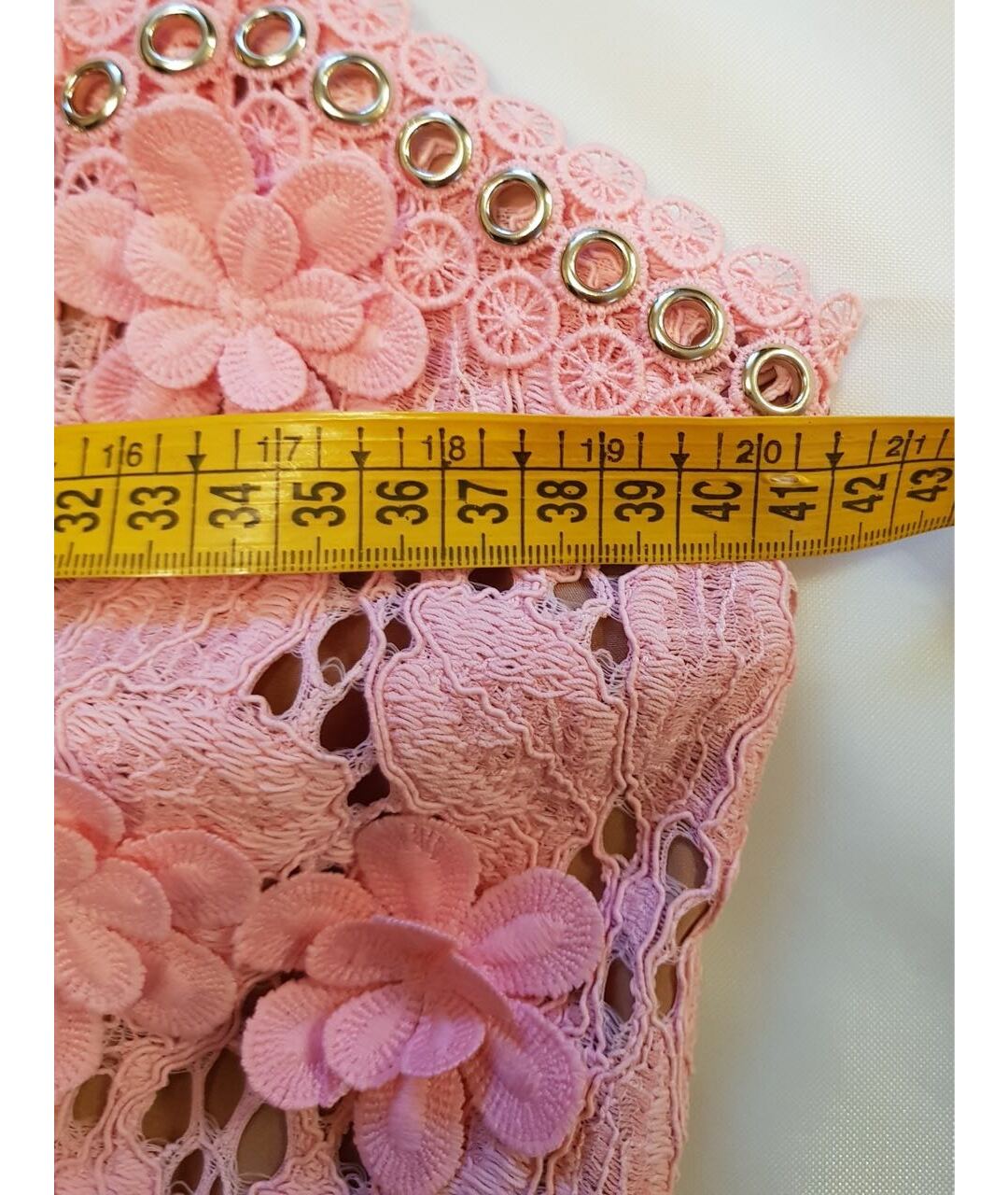 MICHAEL KORS Розовое кружевное платье, фото 5