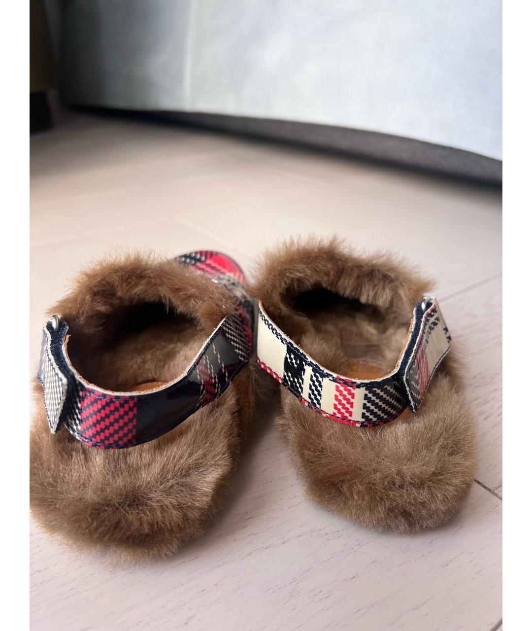 GUCCI KIDS Красные лоферы/мокасины из лакированной кожи, фото 4