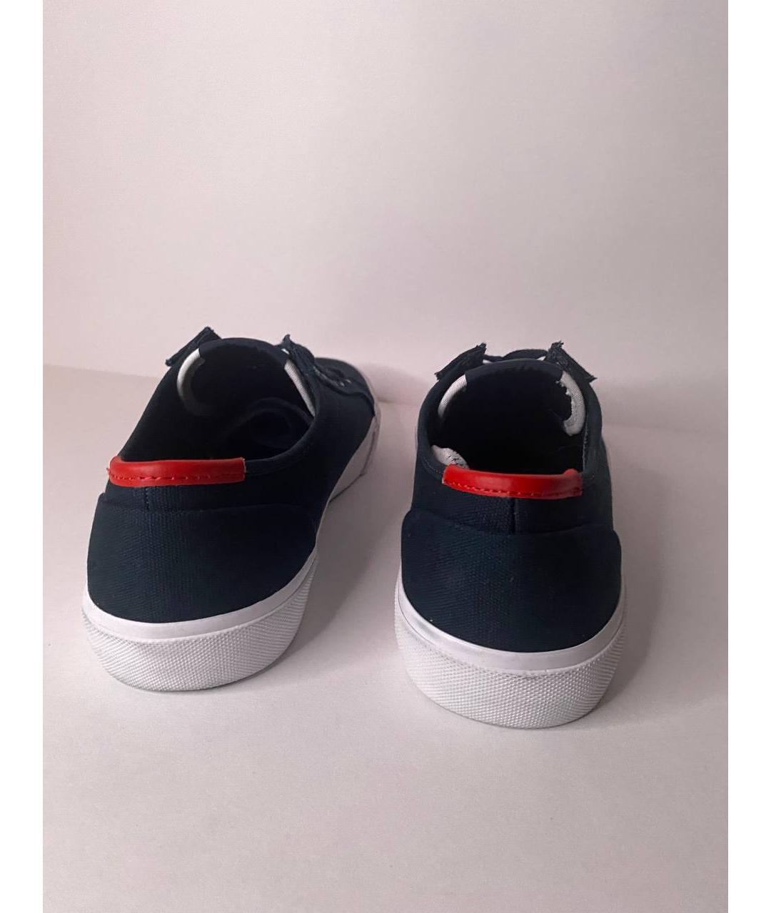 TOMMY HILFIGER Синие текстильные низкие кроссовки / кеды, фото 4
