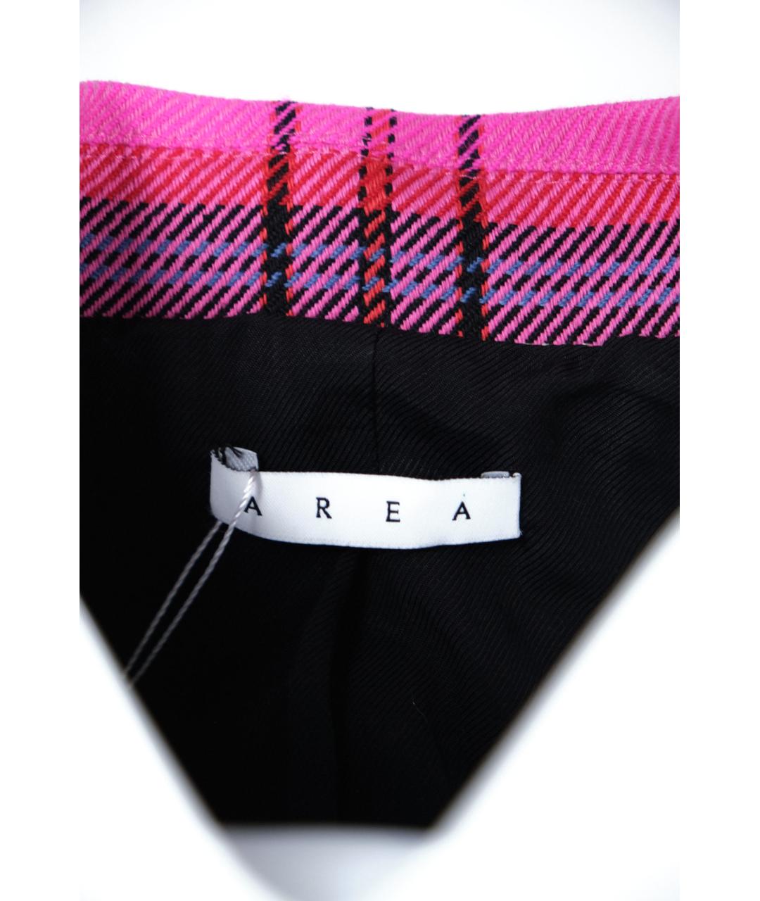 AREA Розовый хлопковый жакет/пиджак, фото 3