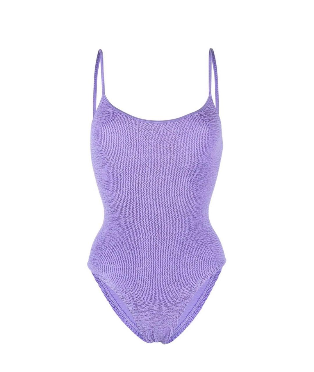 HUNZA G Фиолетовый купальник, фото 1