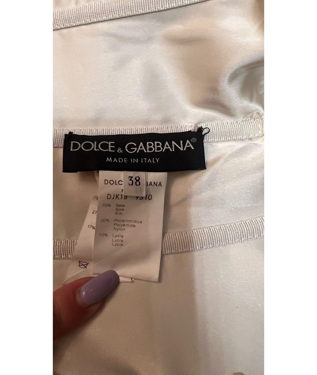 DOLCE&GABBANA Черный шелковый жакет/пиджак, фото 3