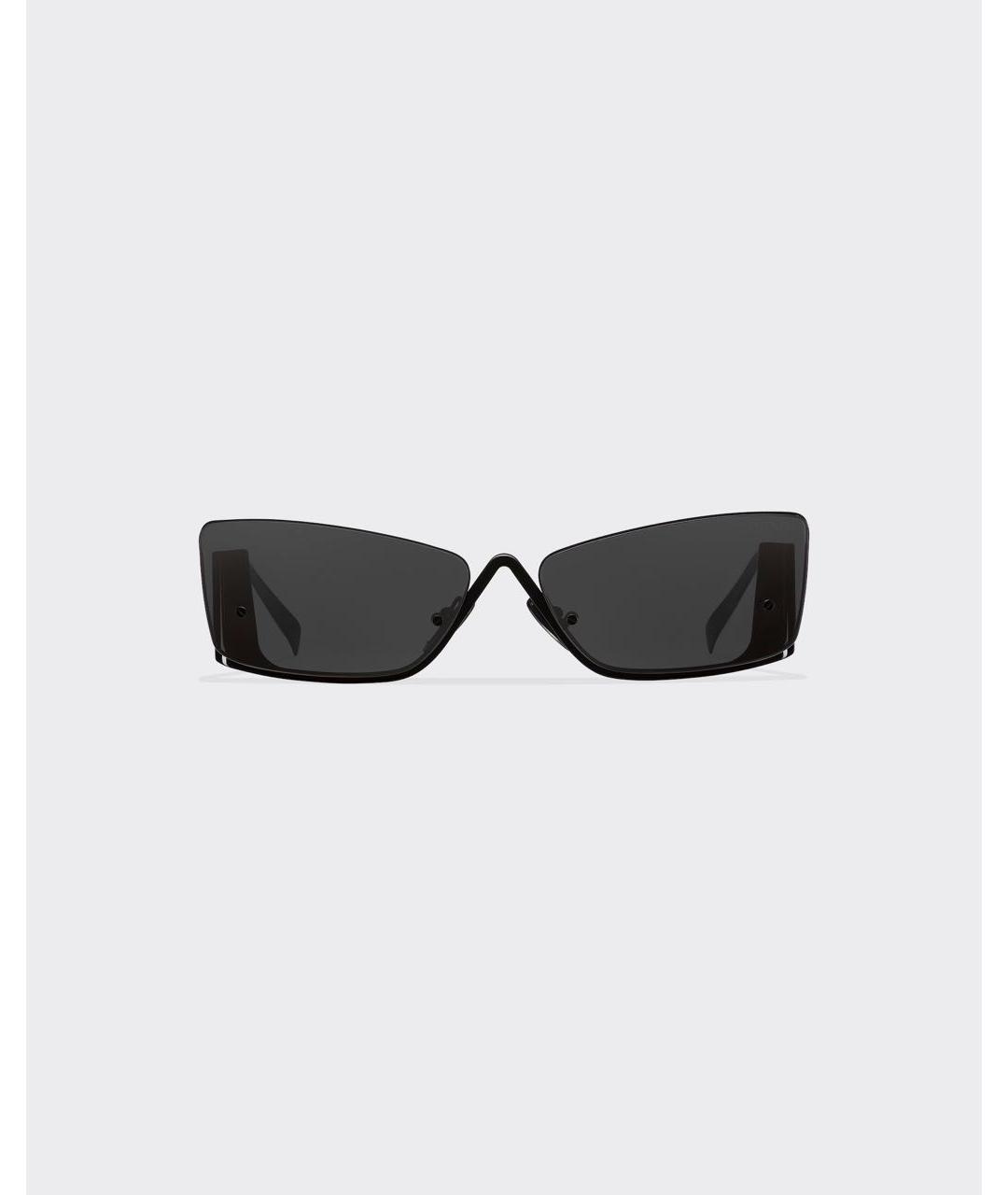 PRADA Черные солнцезащитные очки, фото 4