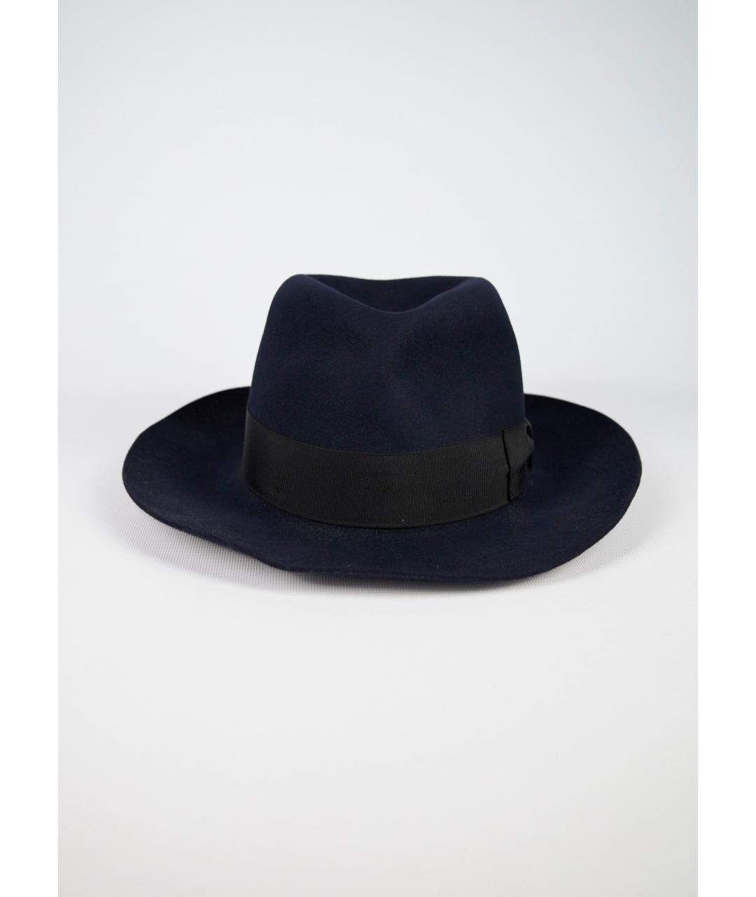 BORSALINO Черная шляпа, фото 2