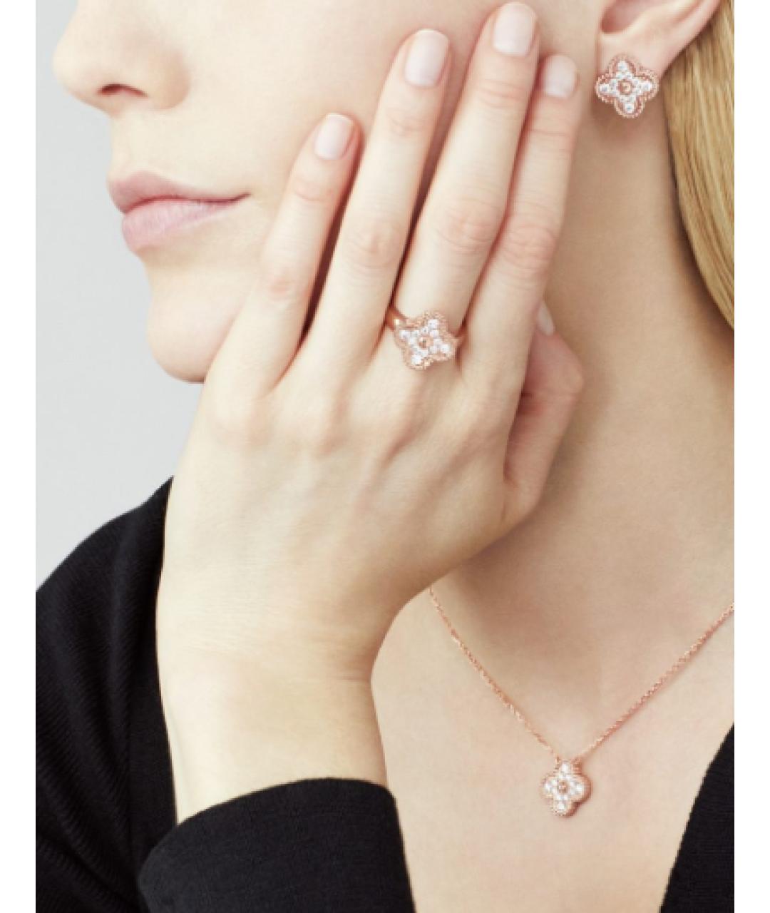 VAN CLEEF & ARPELS Золотые серьги из розового золота, фото 6