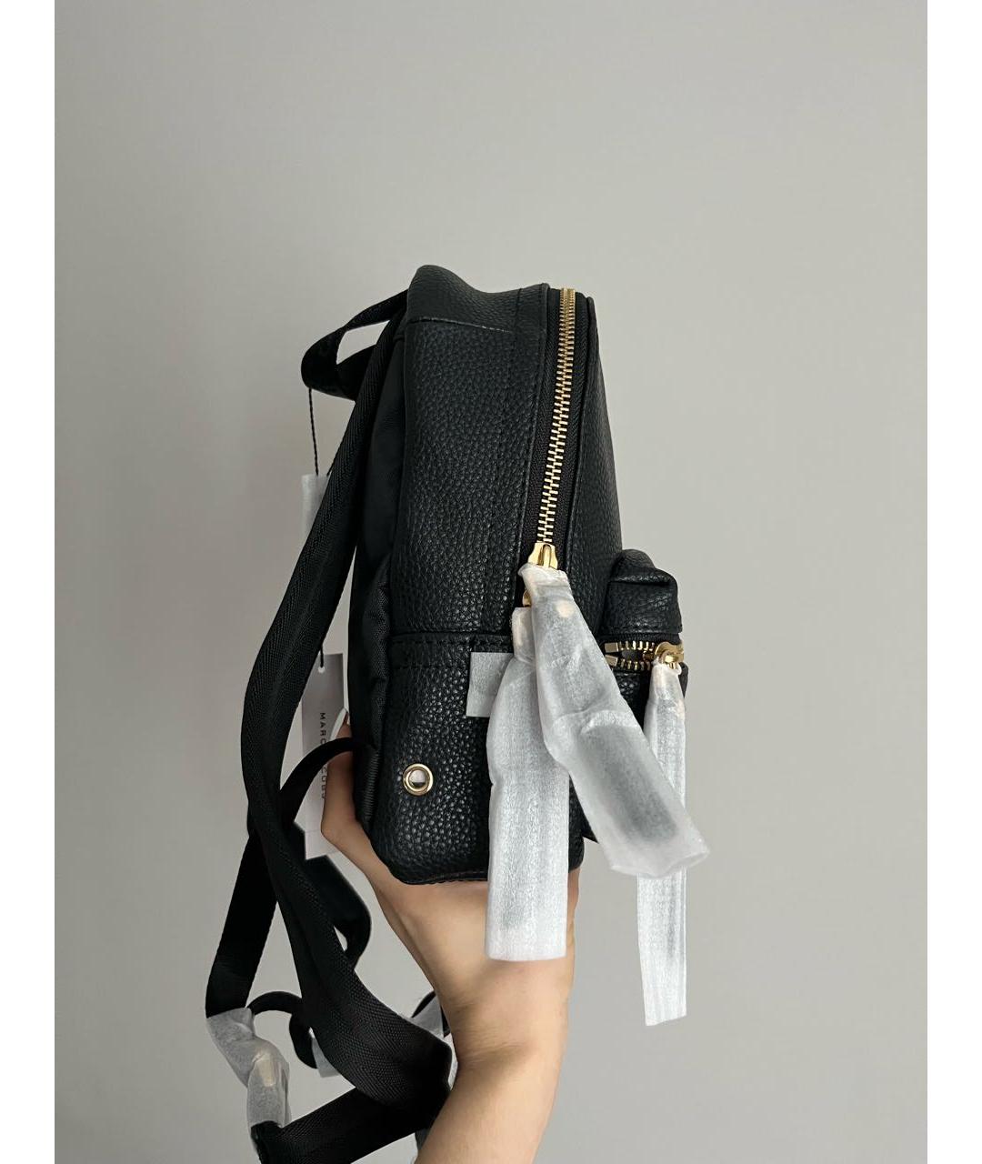 MARC JACOBS Черный кожаный рюкзак, фото 5