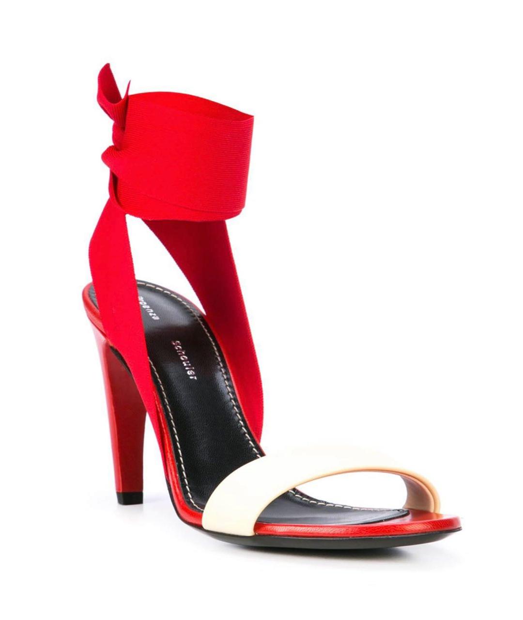 PROENZA SCHOULER Красные босоножки, фото 2