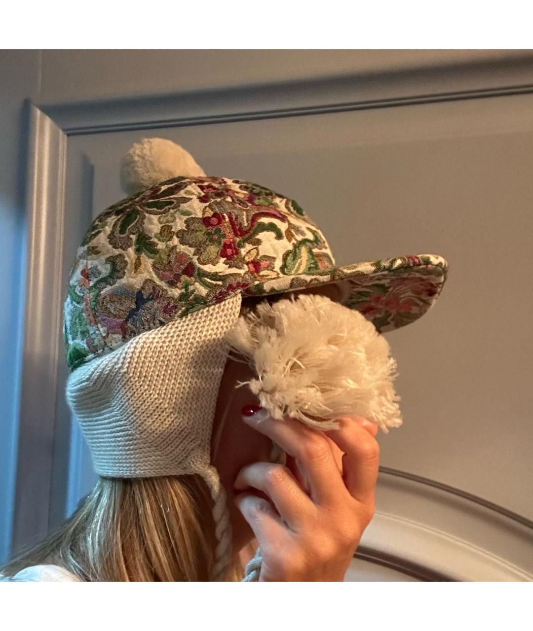 GUCCI Мульти хлопковая кепка, фото 6