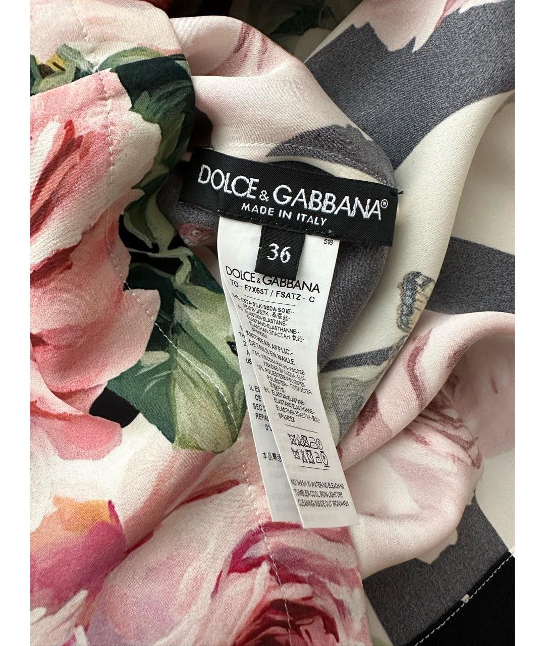 DOLCE&GABBANA Вискозная блузы, фото 4