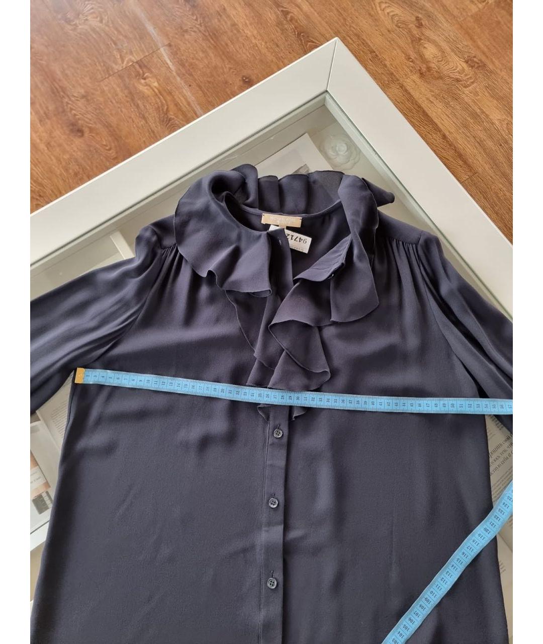 MICHAEL KORS COLLECTION Темно-синяя блузы, фото 3