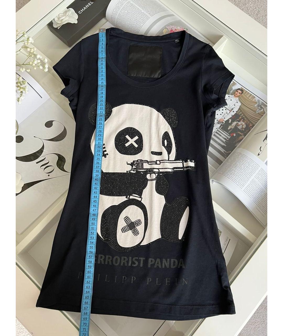PHILIPP PLEIN Черная майка, фото 3