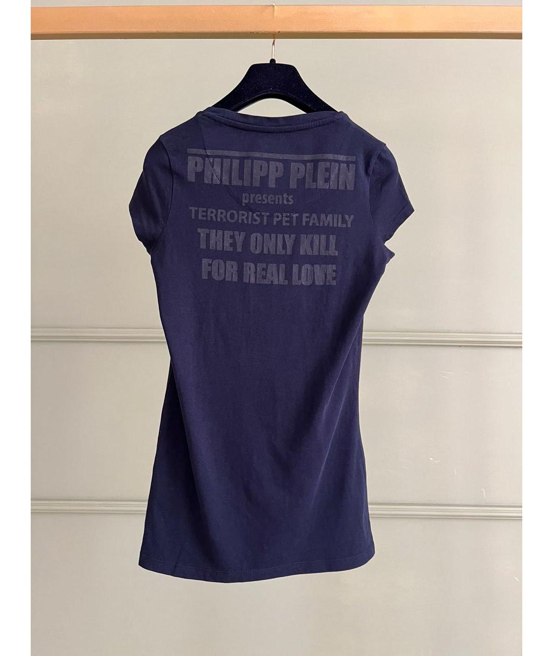 PHILIPP PLEIN Черная майка, фото 2