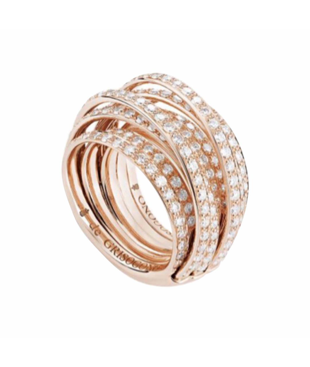 DE GRISOGONO Розовое кольцо из розового золота, фото 1