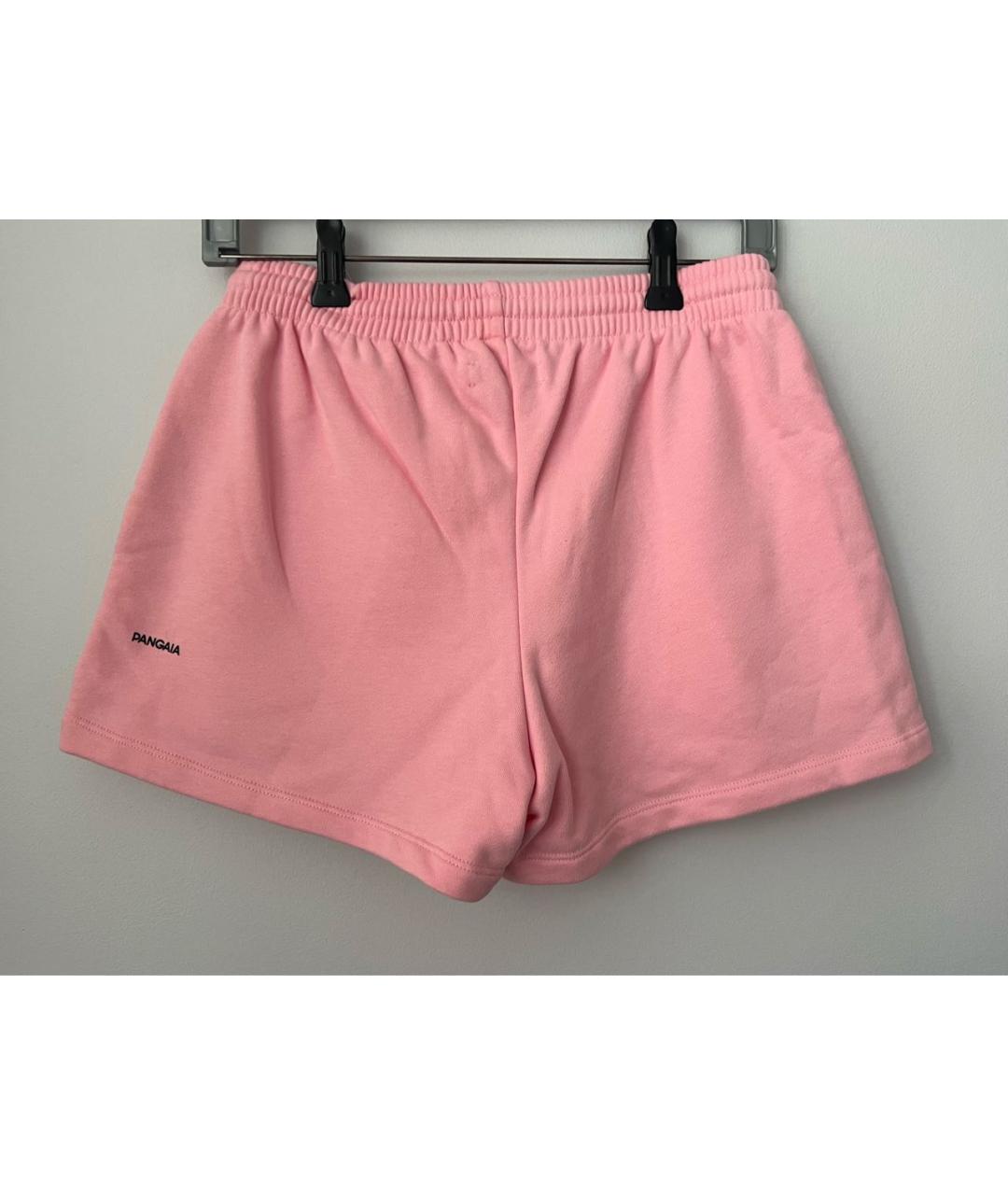 THE PANGAIA Розовые хлопковые шорты, фото 3