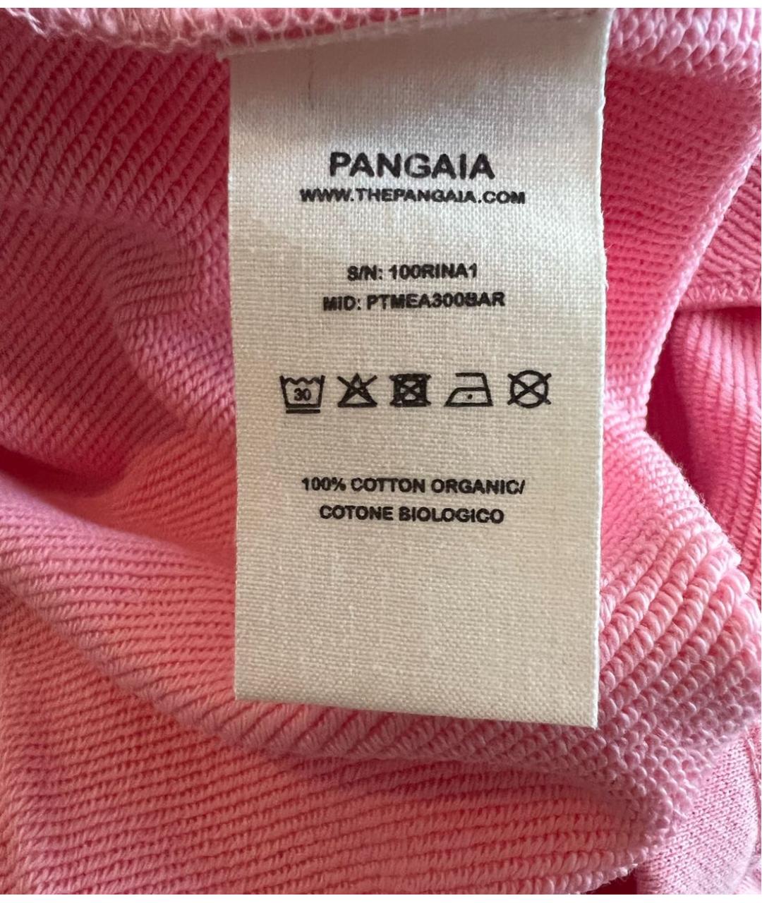THE PANGAIA Розовые хлопковые шорты, фото 5