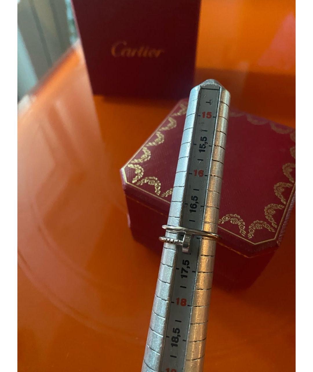 CARTIER Белое кольцо из белого золота, фото 3