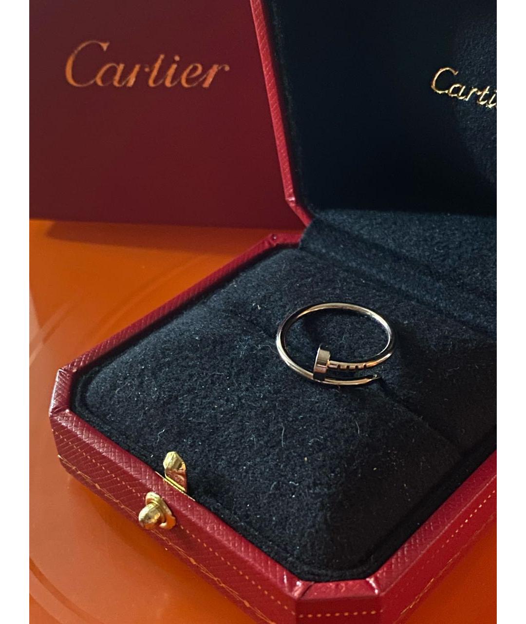 CARTIER Белое кольцо из белого золота, фото 7