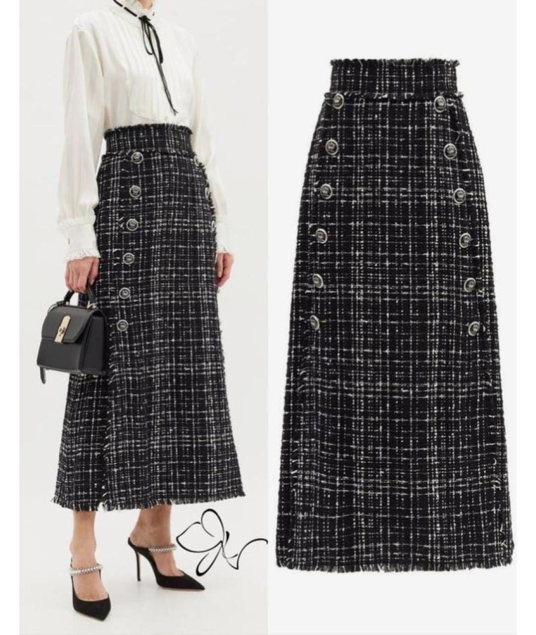 DOLCE&GABBANA Мульти юбка макси, фото 3