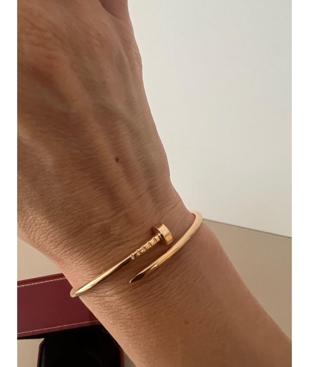 CARTIER Золотой браслет из розового золота, фото 4