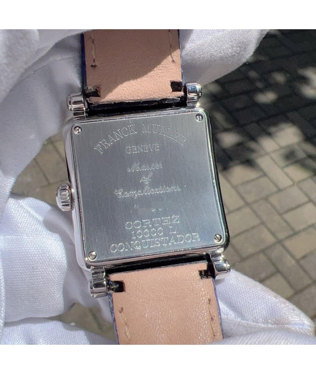 FRANCK MULLER Белые металлические часы, фото 6