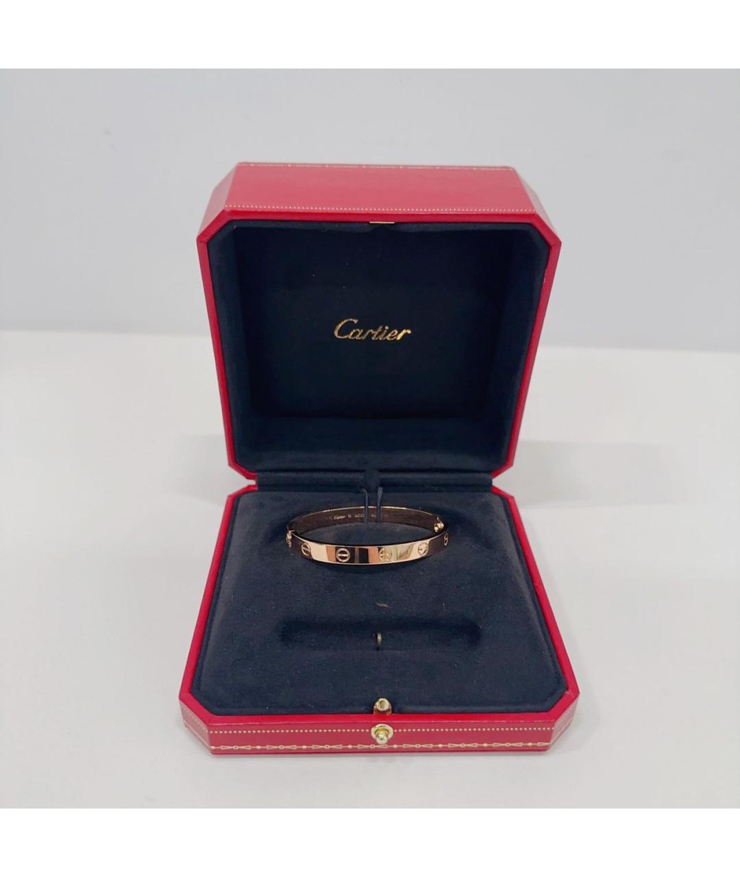 CARTIER Золотой браслет из розового золота, фото 9