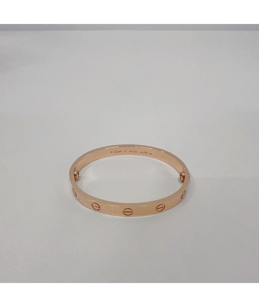 CARTIER Золотой браслет из розового золота, фото 6