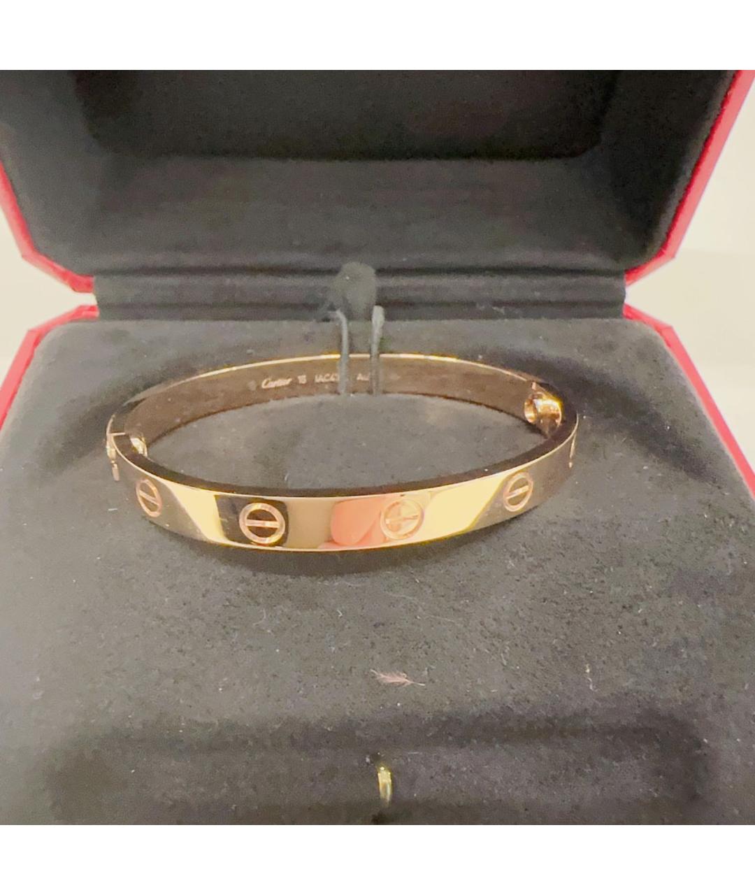CARTIER Золотой браслет из розового золота, фото 2