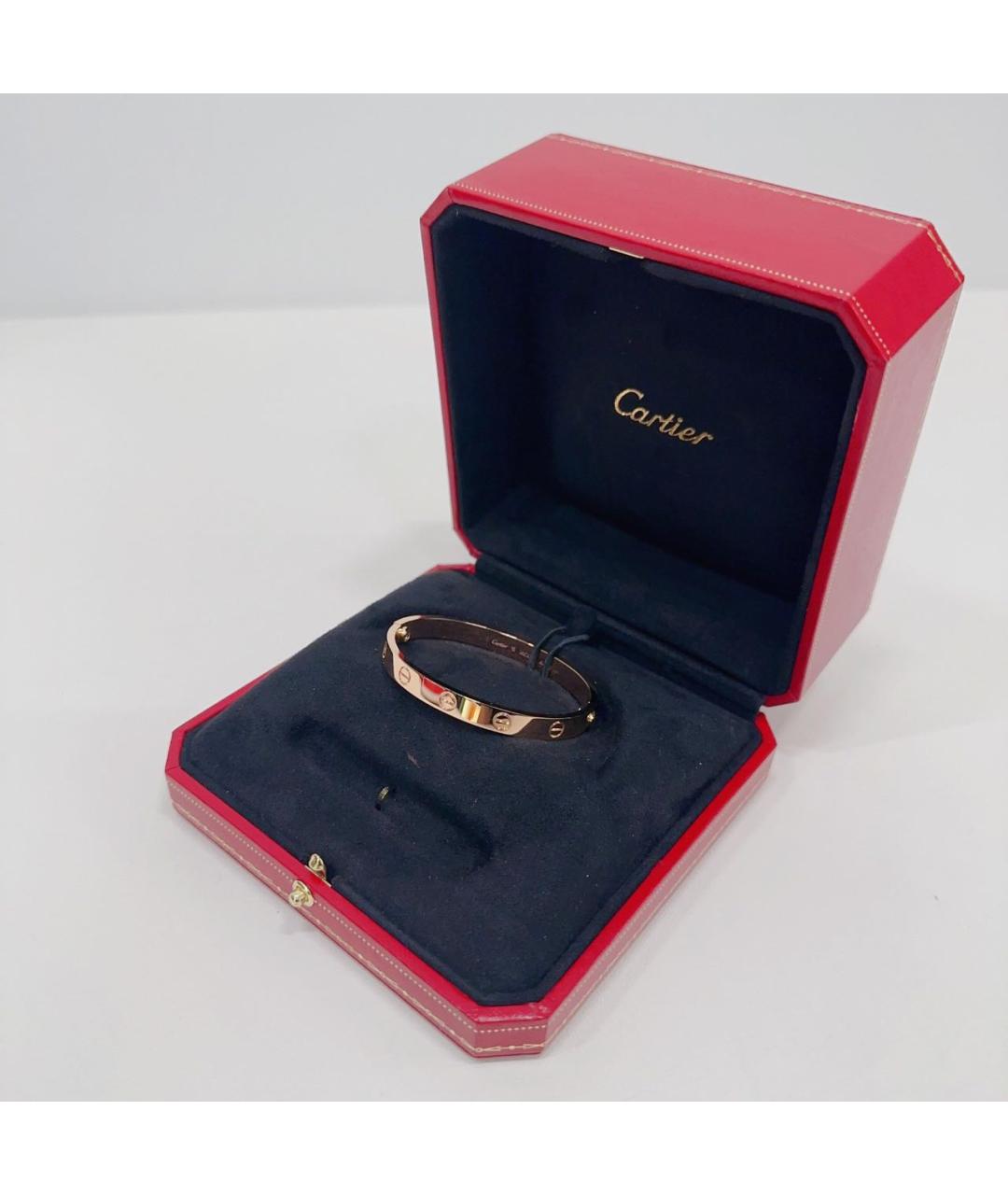 CARTIER Золотой браслет из розового золота, фото 4